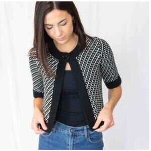 Banana Republic Chunky Knit Short Sleeve Sweater Shrug US Women's S